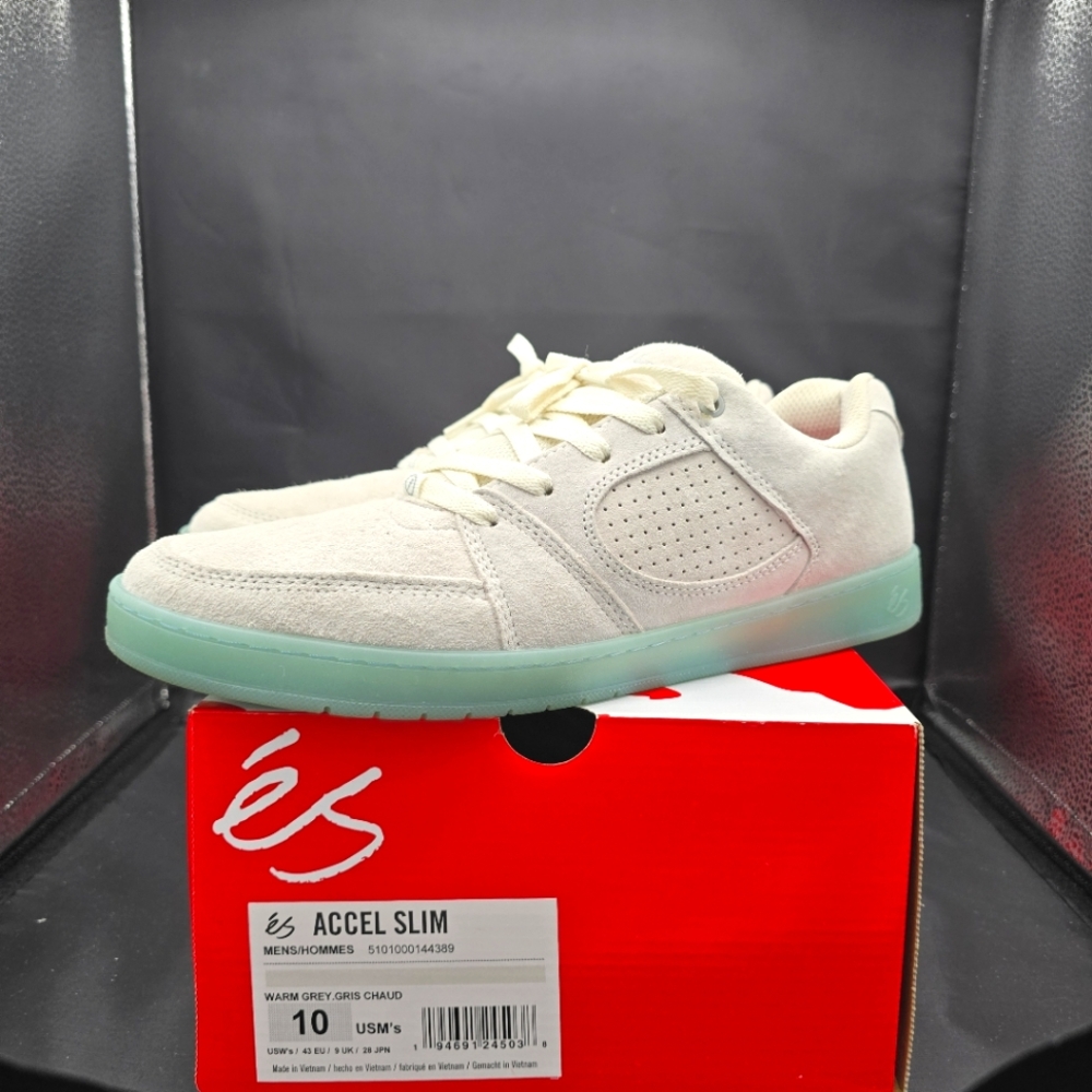 éS Accel Slim - Warm Grey Sz 10 US Mens